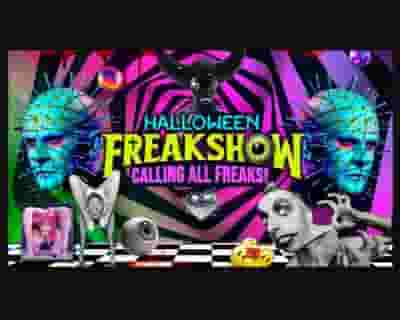 Halloween Freakshow Leeds 2023 tickets blurred poster image