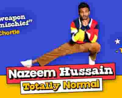 Nazeem Hussain tickets blurred poster image
