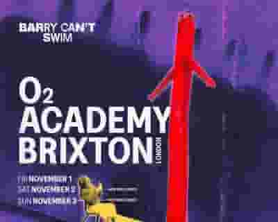 Barry Can’t Swim tickets blurred poster image
