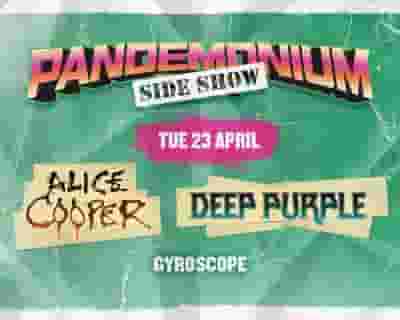 Alice Cooper + Deep Purple + Gyroscope tickets blurred poster image