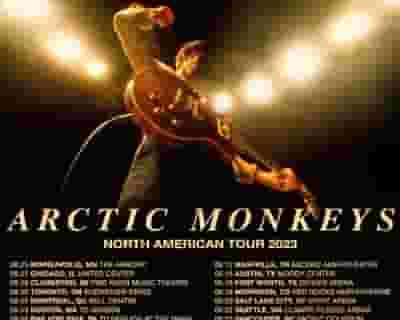 Arctic Monkeys tickets blurred poster image
