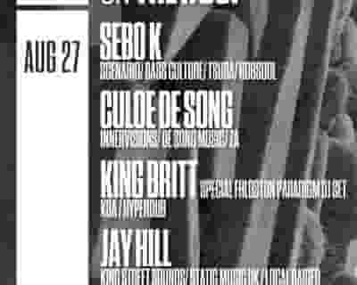 Sundays on The Roof - Sebo K/ Culoe De Song/ King Britt/ Jay Hill with Keegan Tawa tickets blurred poster image