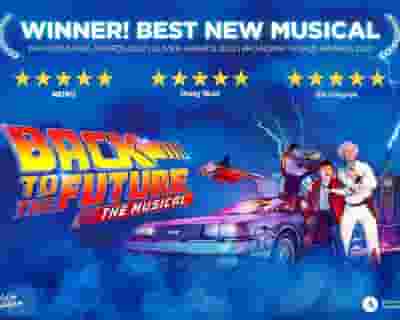 Back To The Future The Musical tickets blurred poster image