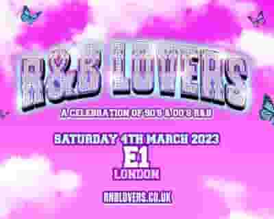R&B Lovers tickets blurred poster image
