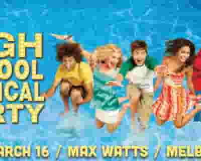 High School Musical Party tickets blurred poster image