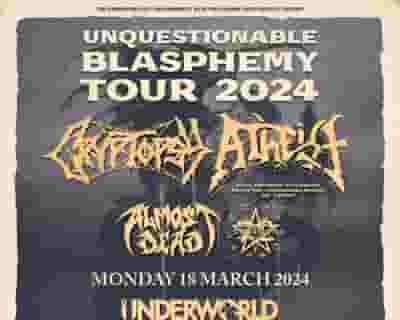 Cryptopsy // Atheist tickets blurred poster image
