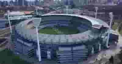 Melbourne Cricket Ground (Mcg) blurred poster image