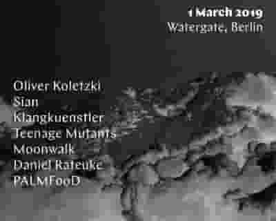 Stil Vor Talent: Oliver Koletzki, Sian, KlangKuenstler, Teenage Mutants, Moonwalk tickets blurred poster image