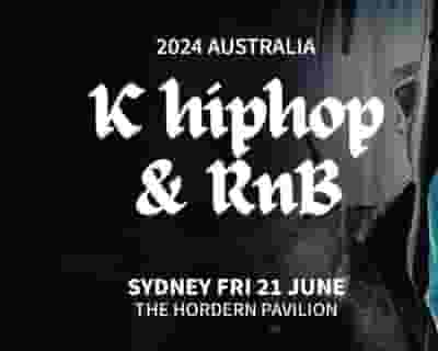 K HIPHOP & RNB CONCERT tickets blurred poster image