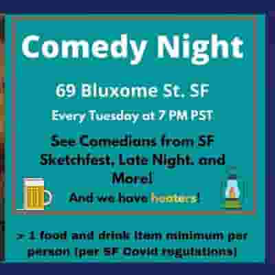 Live Comedy at the San Francisco Local Brewing Co. blurred poster image