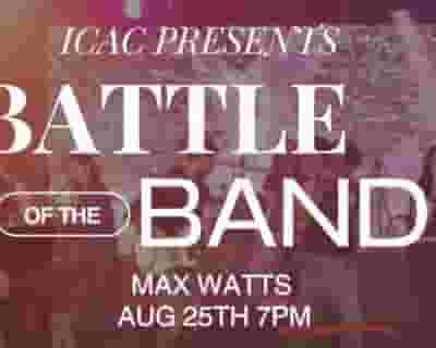 ICAC presents battle of the bands tickets blurred poster image