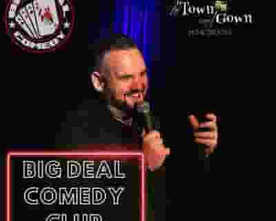 Big Deal Comedy Club tickets blurred poster image