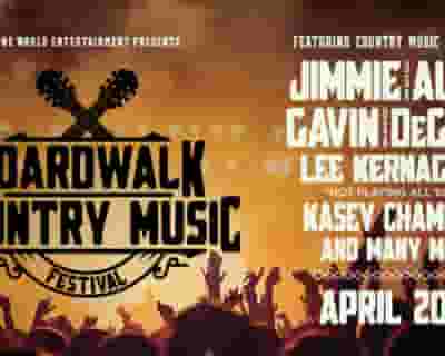Boardwalk Country Music Festival tickets blurred poster image