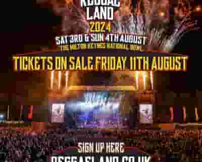 Reggae Land 2024 tickets blurred poster image