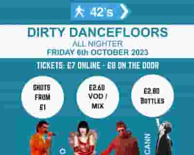 Dirty Dancefloors All Nighter tickets blurred poster image