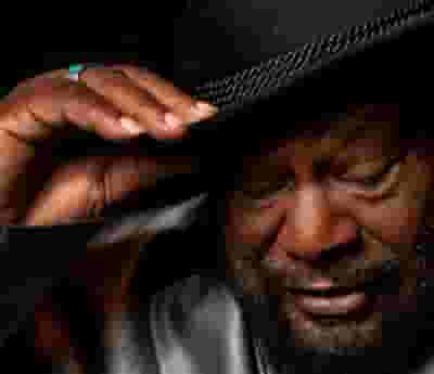 George Clinton blurred poster image