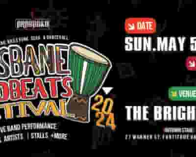 Brisbane Afrobeats Festival 2024 tickets blurred poster image