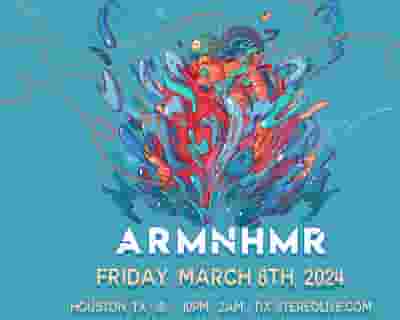 Armnhmr tickets blurred poster image