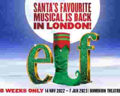Elf The Musical tickets blurred poster image
