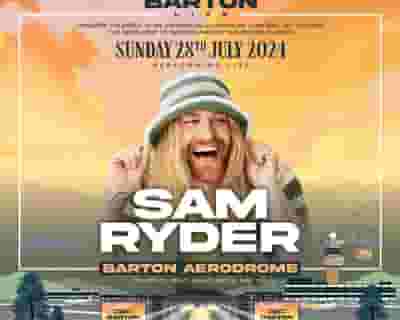 Sam Ryder tickets blurred poster image