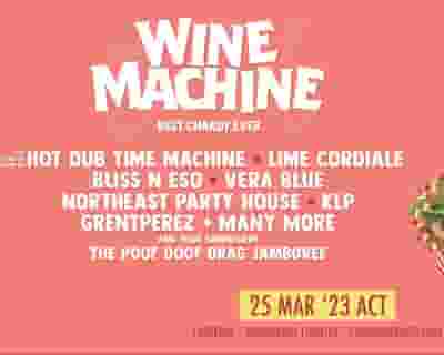 Wine Machine - Canberra ACT 2023 tickets blurred poster image