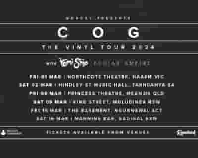 COG tickets blurred poster image