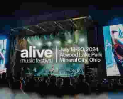 Alive Music Festival 2024 tickets blurred poster image