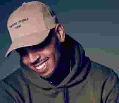 Chris Brown blurred poster image