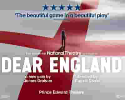Dear England tickets blurred poster image