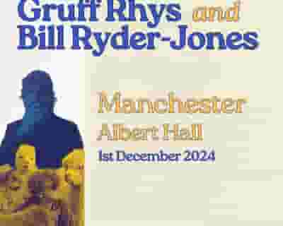 Gruff Rhys & Bill Ryder-Jones tickets blurred poster image