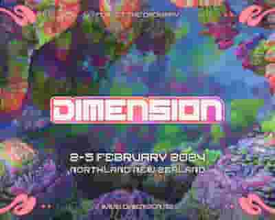 Dimension Festival 2024 tickets blurred poster image