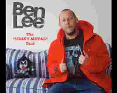 Ben Lee tickets blurred poster image