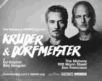 [Postponed ] Kruder & Dorfmeister tickets blurred poster image