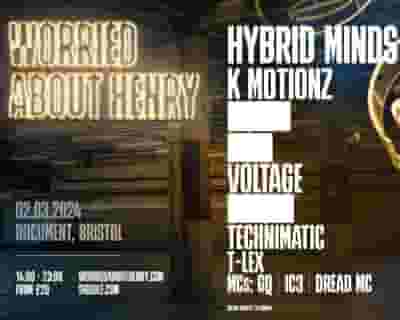 Worried About Henry x Document: Hybrid Minds + more tickets blurred poster image
