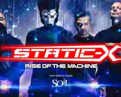 Static-X tickets blurred poster image