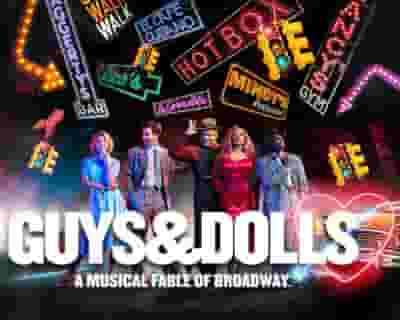 Guys & Dolls tickets blurred poster image