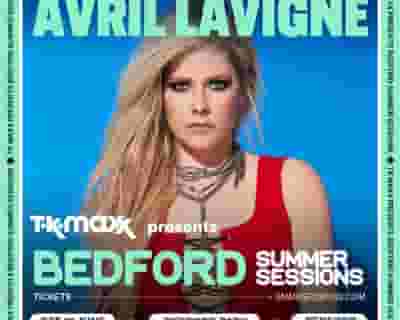 Avril Lavigne tickets blurred poster image