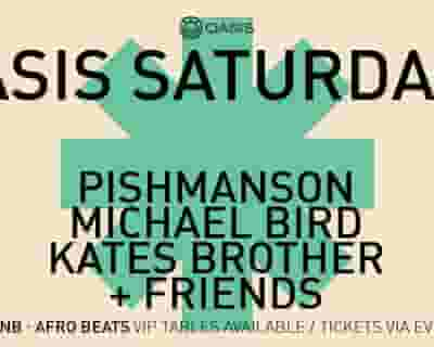 OASIS Saturdays - Boat Party tickets blurred poster image