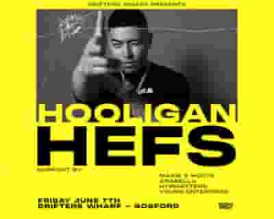 Hooligan Hefs tickets blurred poster image