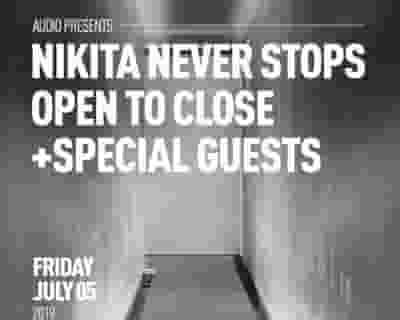 Nikita tickets blurred poster image