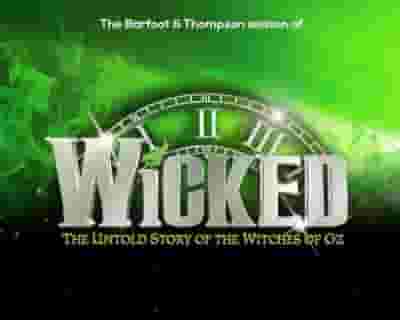 Wicked The Musical tickets blurred poster image