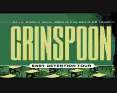 Grinspoon tickets blurred poster image