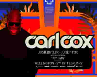 Carl Cox tickets blurred poster image