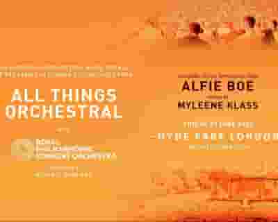 All Things Orchestral tickets blurred poster image