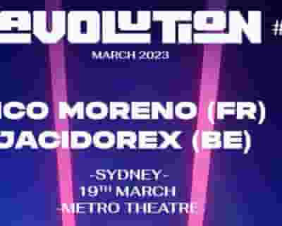 RAVOLUTION tickets blurred poster image