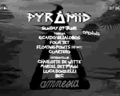 Pyramid Opening Party tickets blurred poster image