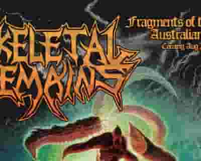 Skeletal Remains (USA) Australian Tour 2024 - Canberra tickets blurred poster image