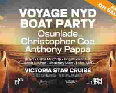 Voyage NYD Boat Party tickets blurred poster image