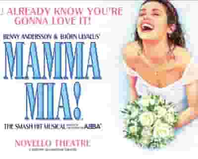 Mamma Mia! tickets blurred poster image
