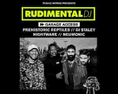 Rudimental tickets blurred poster image